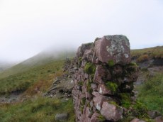 Ancient wall on Ladhar an Chapaill